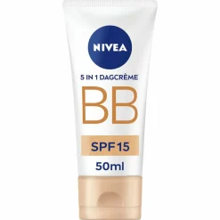 3x NIVEA BB Cream Dagcrème SPF 15 Light 50 ml