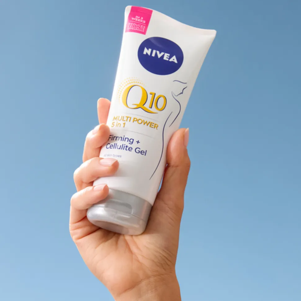 6x NIVEA Bodygel Verstevigend Q10 + Cellulitis 200 ml