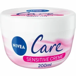 3x NIVEA Care Bodycrème Sensitive 200 ml