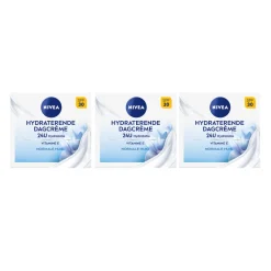 3x NIVEA Dagcrème Hydraterend SPF 30 50 ml