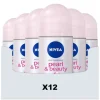 12x NIVEA Deodorant Pearl & Beauty Roll-On 50 ml