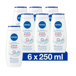 6x NIVEA Douchecrème Protect 250 ml
