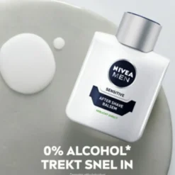 6x NIVEA Men Aftershave Balsem Sensitive 100 ml