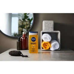 6x NIVEA Men Boost Douchegel 250 ml