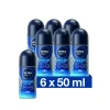 6x NIVEA Men Deodorant Roller Fresh Active 50 ml