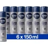 6x NIVEA Men Deodorant Spray Silver Protect 150 ml