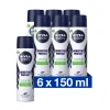 6x NIVEA Men Deodorant Spray Sensitive Protect 150 ml