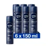 6x NIVEA Men Deodorant Spray Deep 150 ml