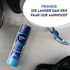 6x NIVEA Men Deodorant Spray Fresh Active 150 ml