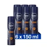 6x NIVEA Men Deodorant Spray Sport 150 ml