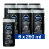 6x NIVEA Men Douchegel Active Clean 250 ml