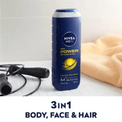 6x NIVEA Men Douchegel Power Refresh 250 ml