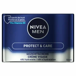 3x NIVEA Men Intensieve Gezichtscrème Protect & Care 50 ml