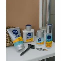 6x NIVEA Men Skin Energy Face Cleansing Gel 100 ml