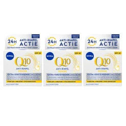 3x NIVEA Q10 Dagcrème Anti-Rimpel Power SPF 30 50 ml