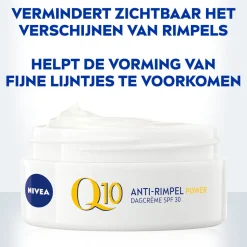 3x NIVEA Q10 Dagcrème Anti-Rimpel Power SPF 30 50 ml