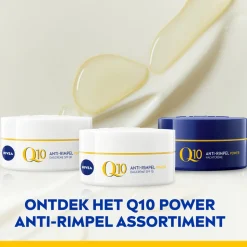 3x NIVEA Q10 Nachtcrème Power Anti-Rimpel 50 ml