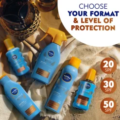 6x NIVEA Sun Protect & Bronze Zonnespray SPF 50 200 ml