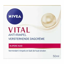 3x NIVEA Vital Dagcrème Anti-Rimpel Versterkend 50 ml