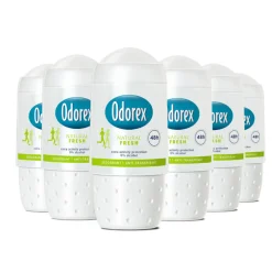 6x Odorex Deodorant Roller Natural Fresh 50 ml