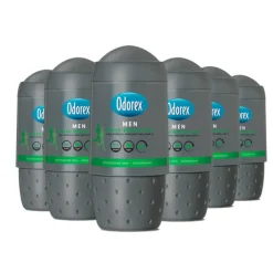 6x Odorex Deodorant Roller For Men Fresh Protection 50 ml