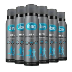 6x Odorex Deodorant Spray For Men Dry Protection 150 ml