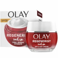 4x Olay Hydraterende Crème SPF30 Regenerist Whip 50 ml