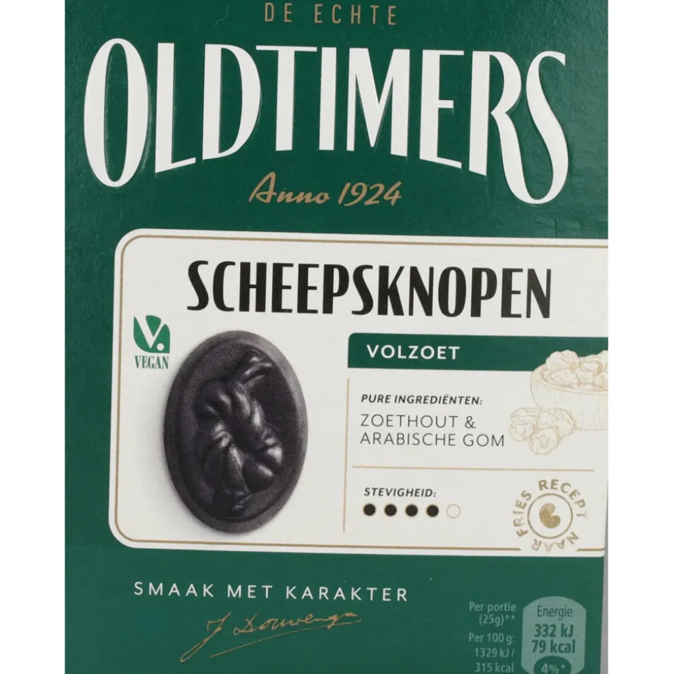 6x Oldtimers Scheepsknopen 185 gr