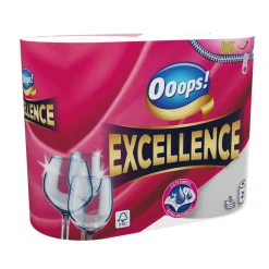 6x Ooops! Keukenpapier Excellence 3-laags 2 stuks
