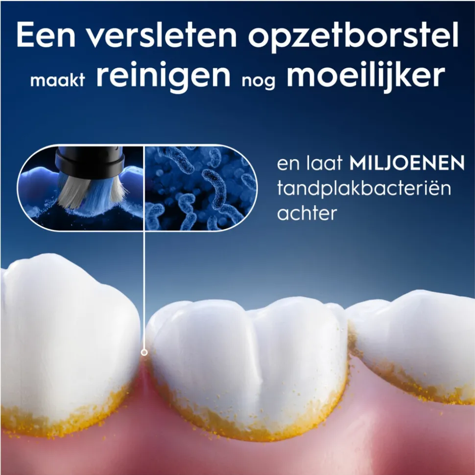 6x Oral-B Opzetborstels iO Ultimate Clean Wit 6 stuks