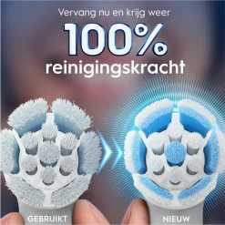 6x Oral-B Opzetborstels iO Gentle Care Wit 6 stuks