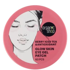 6x Organic Shop Eye Gel Patch Berry Iced tea & Antioxidant 60 pcs