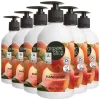 6x Organic Shop Handzeep Rose & Peach 500 ml