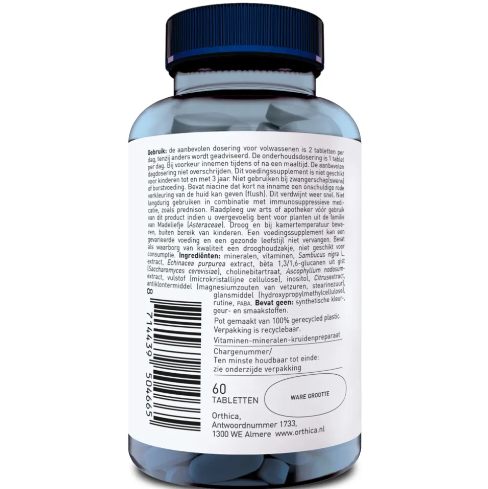 2x Orthica Multi Weerstand 60 tabletten