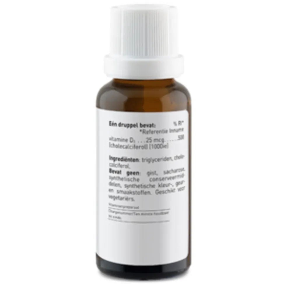 2x Orthica Vitamine D-25 Oliedruppels 15 ml