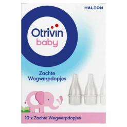 2x Otrivin Baby Aspirator Wegwerpdopjes 10 stuks