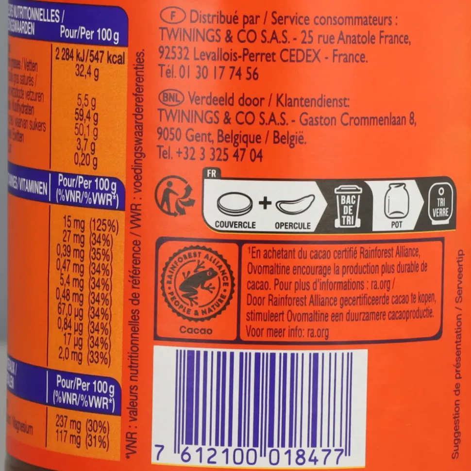 3x Ovomaltine Crunchy 360 gr