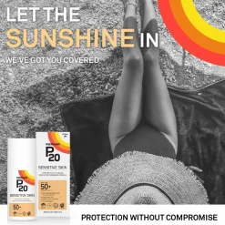 2x P20 Sensitive SPF 50+ Lotion 200 ml