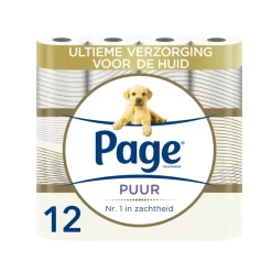 3x Page Toiletpapier Puur 3-laags 4 stuks