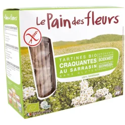 3x Pain fleur Crackers Boekweit 150 gr