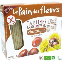3x Pain fleur Crackers Kastanje 150 gr