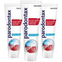 3x Parodontax Tandpasta Active Repair Tandvlees Fresh Mint 75 ml