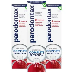 3x Parodontax Tandpasta Complete Protection Whitening 75 ml