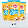 10x Pedigree Rodeo Kauwsticks Duo Hondensnacks Kip & Bacon 123 gr