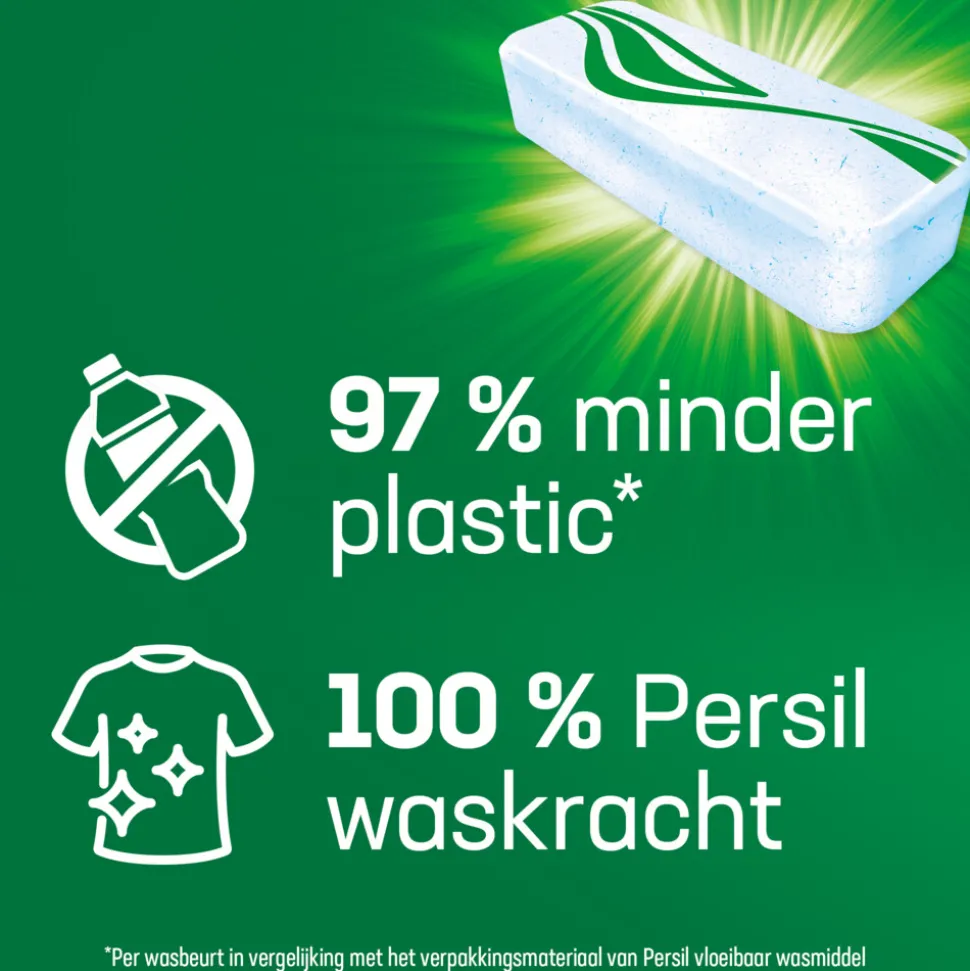 9x Persil Wasmiddel Power Bars Universal 16 stuks