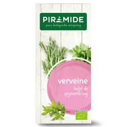 3x Piramide Kruidenthee Bio Verveine 20 stuks