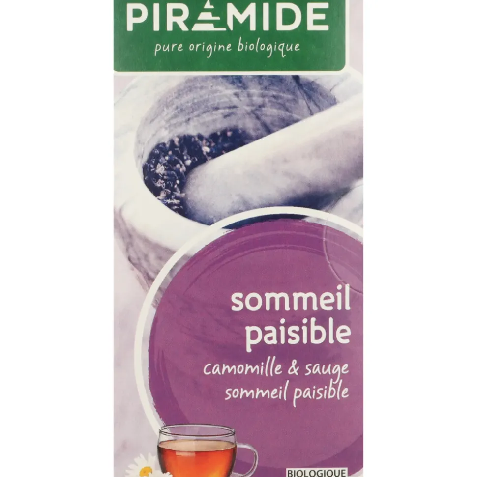 3x Piramide Lekker Slapen thee Bio 20 stuks