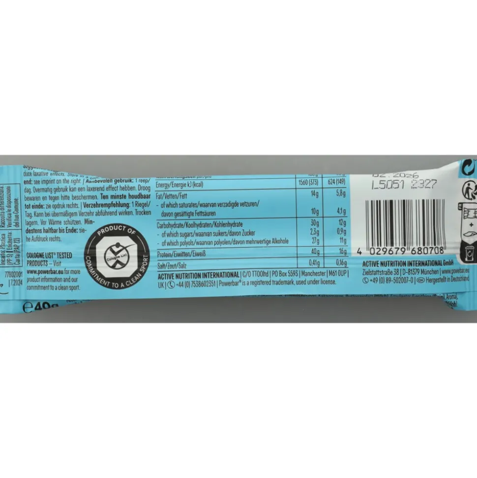 12x PowerBar Proteine + Crisp Choco Coco 40 gr