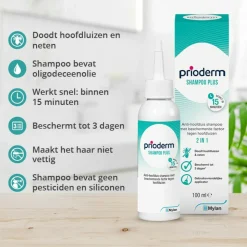 2x Prioderm Shampoo Plus 2in1 100 ml