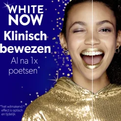 12x Prodent Tandpasta White Now Gold 75 ml